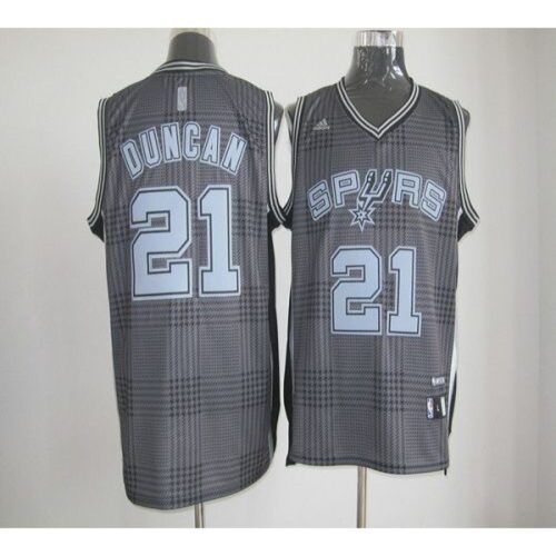 68645169ecc29_1 Spurs #21 Tim Duncan Black Rhythm Fashion Stitched NBA Jersey