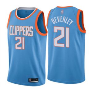 6864519f92699_1 Men's Los Angeles Clippers #21 Patrick Beverley Blue City Edition Stitched Jersey