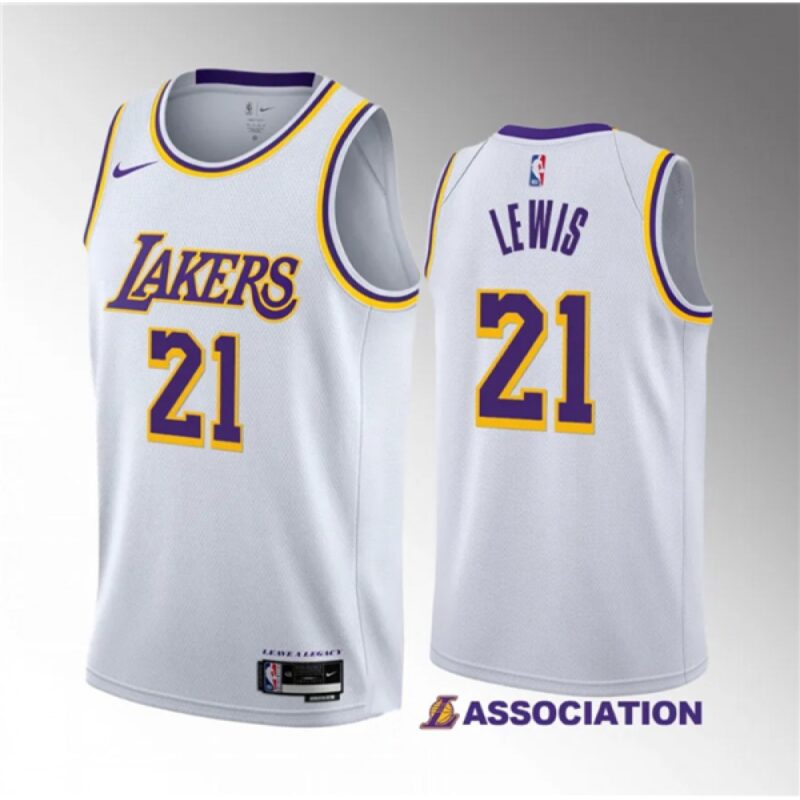 686451ad6776f_1 Men's Los Angeles Lakers #21 Maxwell Lewis White 2023 Draft Association Edition Stitched Basketball Jersey