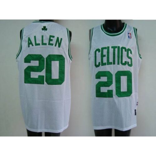 686451b7c5ff3_1 Celtics #20 Ray Allen Stitched White NBA Jersey