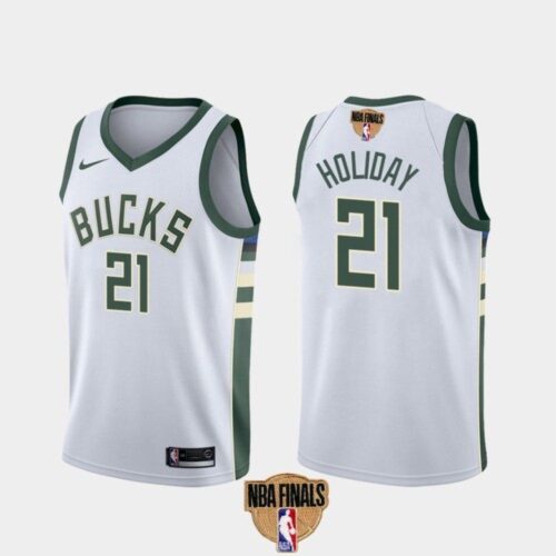686451cb1fda0_1 Men's Milwaukee Bucks #21 Jrue Holiday 2021 NBA Finals White Association Edition Stitched Jersey