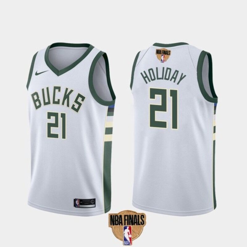 686451cb1fda0_1 Men's Milwaukee Bucks #21 Jrue Holiday 2021 NBA Finals White Association Edition Stitched Jersey