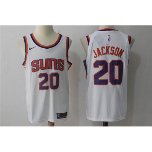 686451de130c6_1 Men's Phoenix Suns #20 Josh Jackson White Stitched NBA Jersey