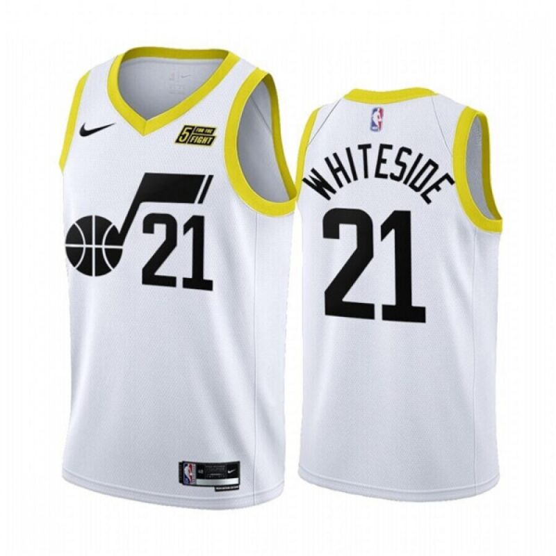 686451ef7c2cf_1 Men's Utah Jazz #21 Hassan Whiteside 2022/23 White Association Edition Stitched Basketball Jersey