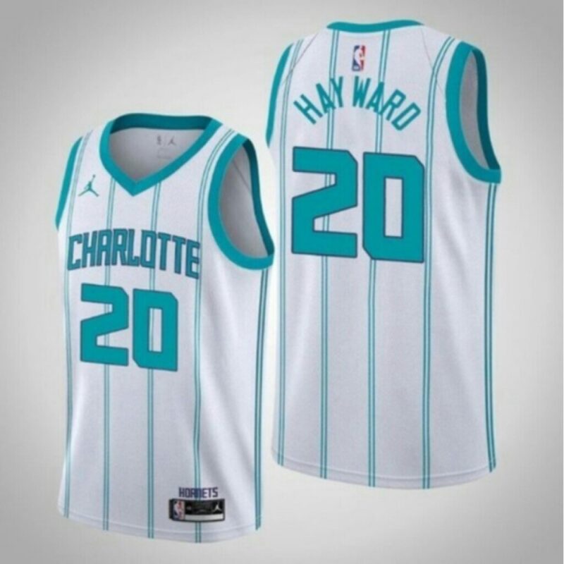 68645204ab533_1 Men's Charlotte Hornets #20 Gordan Hayward White Stitched Basketball Jersey