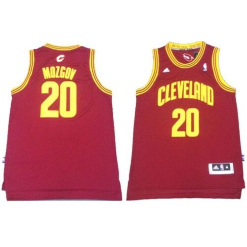 6864528b04f5b_1 Revolution 30 Cavaliers #20 Timofey Mozgov Red Stitched NBA Jersey