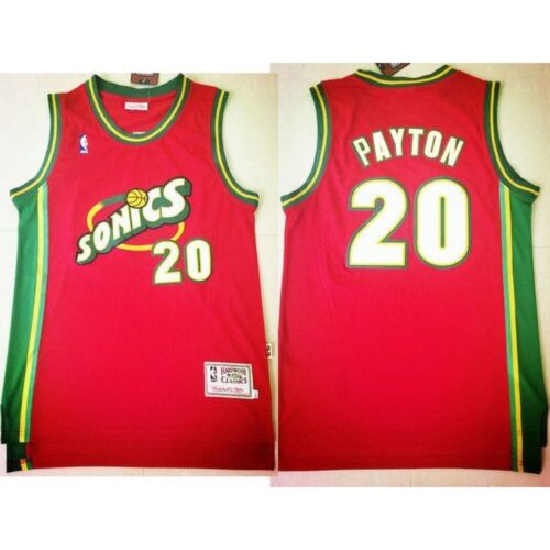 686452996cdd1_1 Thunder #20 Gary Payton Red SuperSonics Throwback Stitched NBA Jersey