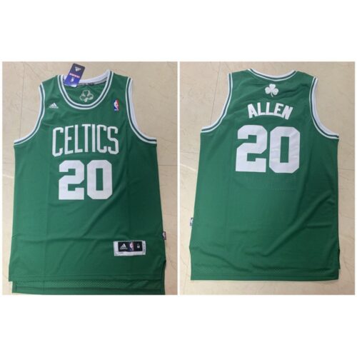 686452be59c39_1 Men's Boston Celtics #20 Ray Allen Green Throwback Stitched Jersey