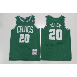 686452c1cea9c_1 Men's Boston Celtics #20 Ray Allen 2007-08 Green Throwback Stitched Jersey