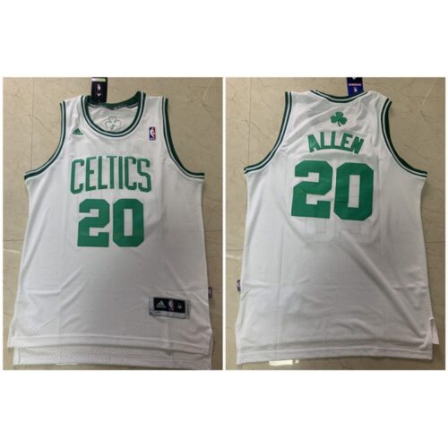 686452c5b01b0_1 Men's Boston Celtics #20 Ray Allen White Throwback Stitched Jersey
