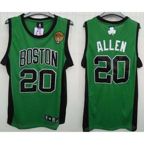 686452d4d95e5_1 Celtics #20 Ray Allen Stitched Green Black Number Final Patch NBA Jersey