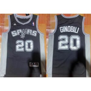 68645387a139d_1 Men's San Antonio Spurs #20 Manu Ginobili Black Stitched Basketball Jersey