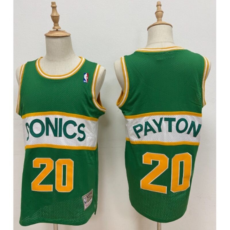 686453c42773d_1 Men's Oklahoma City Thunder #20 Gary Payton Green Seattle Super Sonics Style Stitched Jersey