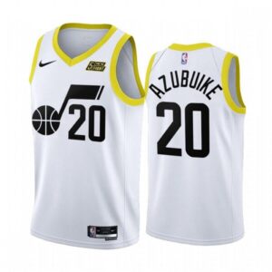 68645410485e3_1 Men's Utah Jazz #20 Udoka Azubuike 2022/23 White Association Edition Stitched Basketball Jersey