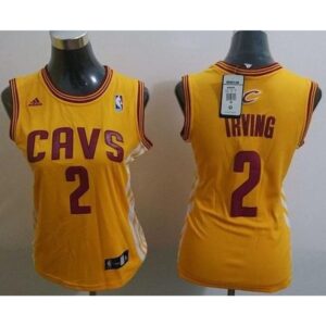 686454b0423b9_1 Cavaliers #2 Kyrie Irving Gold Alternate Women's Stitched NBA Jersey