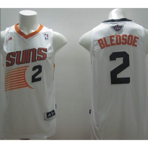 68645518b194b_1 Revolution 30 Suns #2 Eric Bledsoe White Stitched NBA Jersey