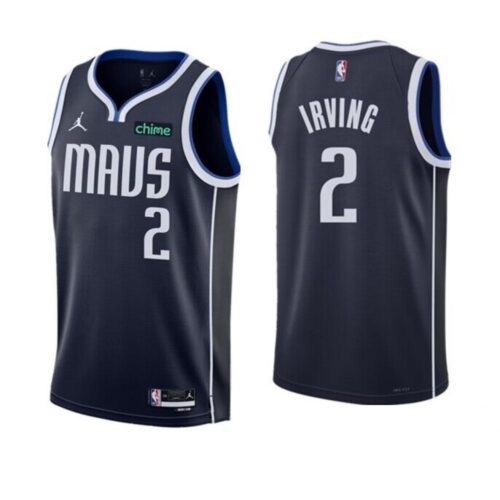 68645524c9e2c_1 Youth Dallas Mavericks #2 Kyrie Irving Navy Statement Edition Stitched Basketball Jersey