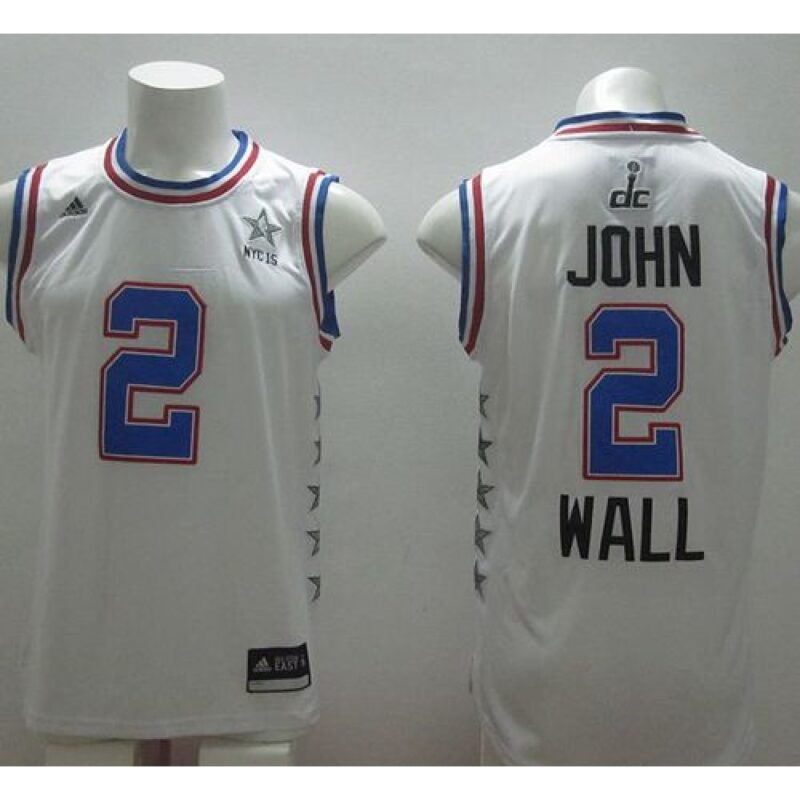 68645546c842f_1 Wizards #2 John Wall White 2015 All Star Stitched NBA Jersey