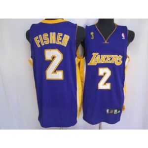 686455c887e87_1 Lakers #2 Derek Fisher Stitched Purple Champion Patch NBA Jersey