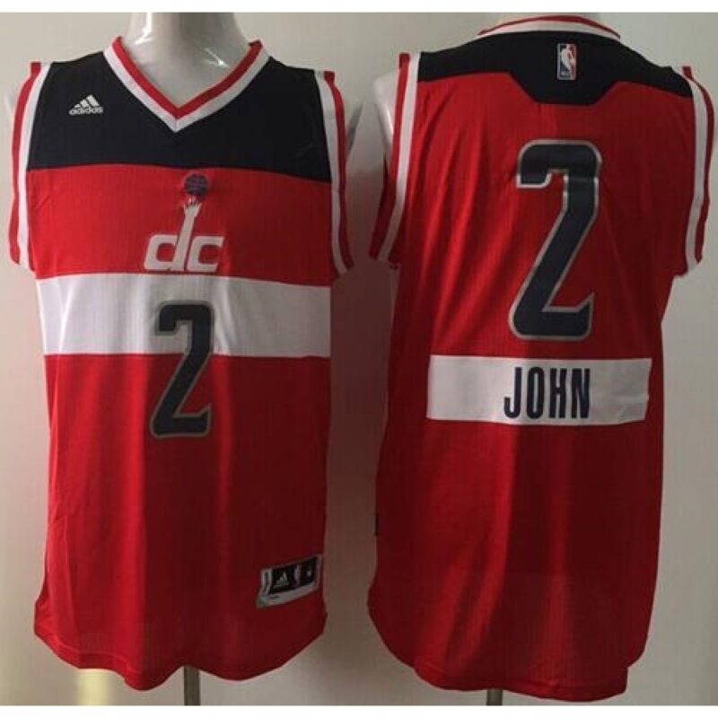 6864563f523d6_1 Wizards #2 John Wall Red 2014-15 Christmas Day Stitched NBA Jersey