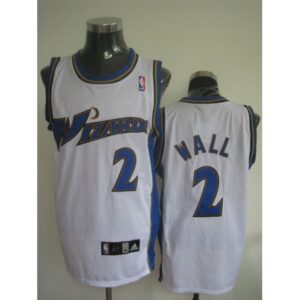 6864564328609_1 Wizards #2 John Wall Stitched White NBA Jersey