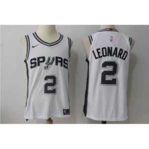 6864565e60dea_1 Men's San Antonio Spurs #2 Kawhi Leonard White Stitched NBA Jersey