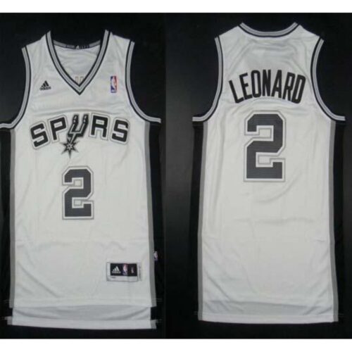 68645669d4797_1 Revolution 30 Spurs #2 Kawhi Leonard White Stitched NBA Jersey