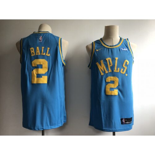 686456e5771f2_1 Men's Los Angeles Lakers #2 Lonzo Ball Blue MPLS Wish Stitched NBA Jersey