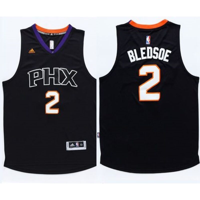 686456f154f6f_1 Suns #2 Eric Bledsoe Black Stitched NBA Jersey
