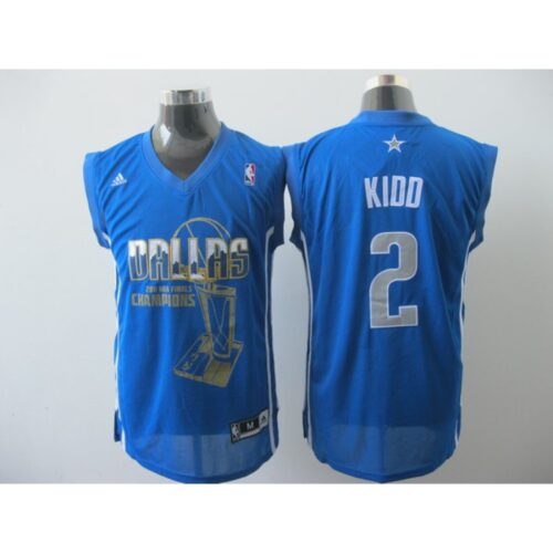 686457248d22e_1 Mavericks 2011 NBA Finals Champions #2 Jason Kidd Revolution 30 Blue Stitched NBA Jersey
