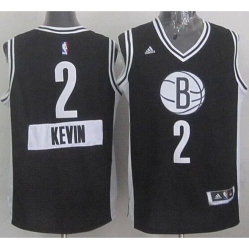 68645746106e0_1 Nets #2 Kevin Garnett Black 2014-15 Christmas Day Stitched NBA Jersey