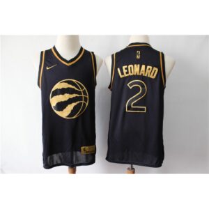 6864577ee92e6_1 Men's Toronto Raptors #2 Kawhi Leonard Black Gold Stitched NBA Jersey