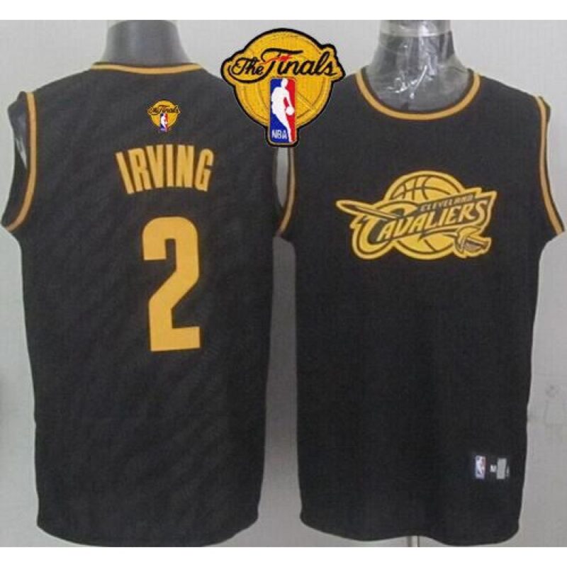 686457da6caf5_1 Cavaliers #2 Kyrie Irving Black Precious Metals Fashion The Finals Patch Stitched NBA Jersey