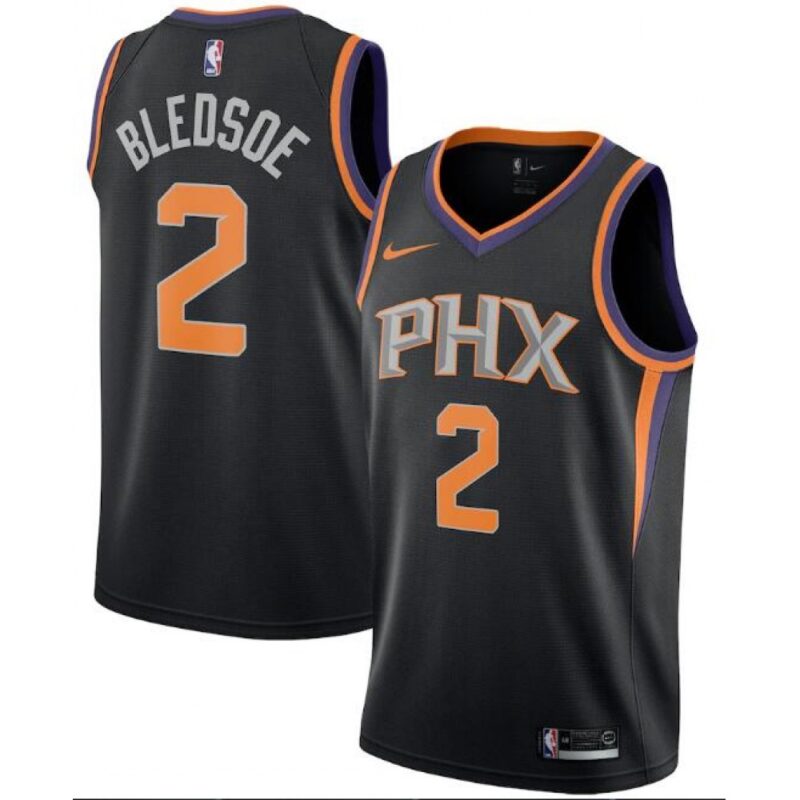 686458291f771_1 Men's Phoenix Suns #2 Eric Bledsoe Black Statement Edition Stitched Jersey