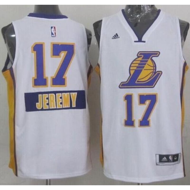 686458e94a811_1 Lakers #17 Jeremy Lin White 2014-15 Christmas Day Stitched NBA Jersey
