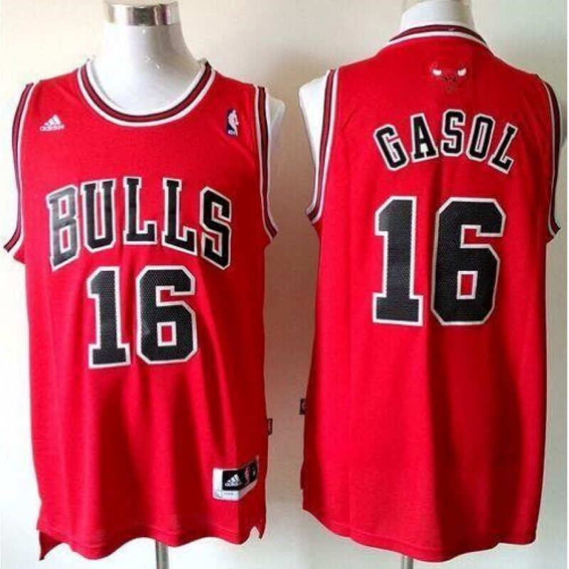 686459b8bfe3f_1 Bulls #16 Pau Gasol Red Revolution 30 Stitched Youth NBA Jersey