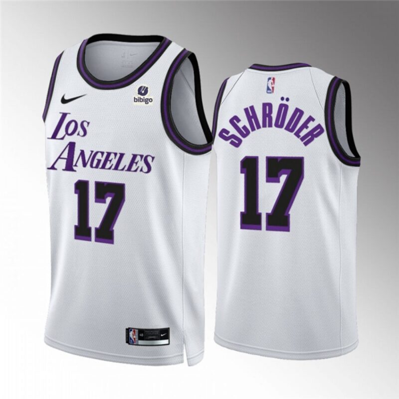 686459dd066f7_1 Men's Los Angeles Lakers #17 Dennis Schroder White City Edition Stitched Basketball Jersey