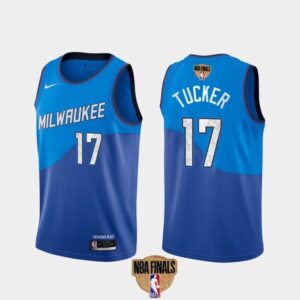 68645a21d4a74_1 Men's Milwaukee Bucks #17 P.J. Tucker 2021 NBA Finals Blue City Edition Stitched Jersey