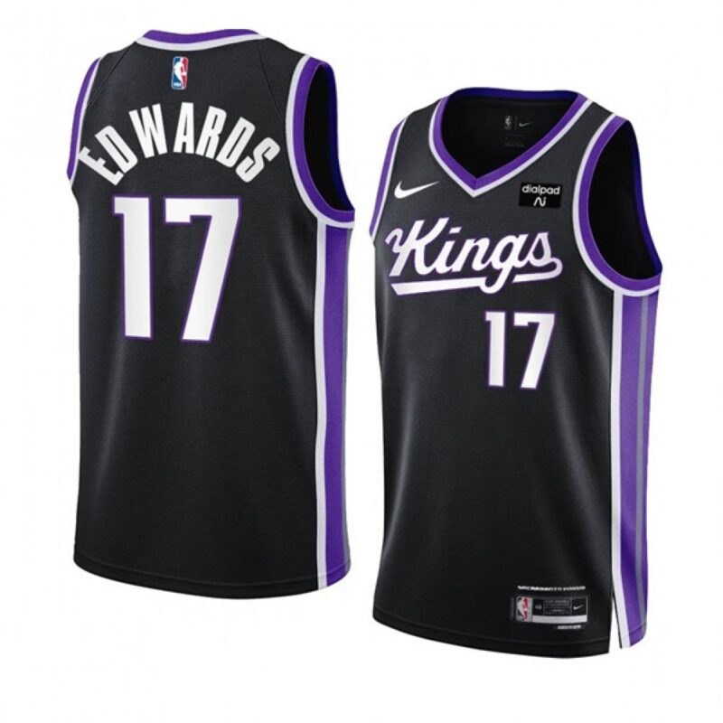 68645a3121b37_1 Men's Sacramento Kings #17 Kessler Edwards Black 2023/24 Icon Edition Swingman Stitched Basketball Jersey