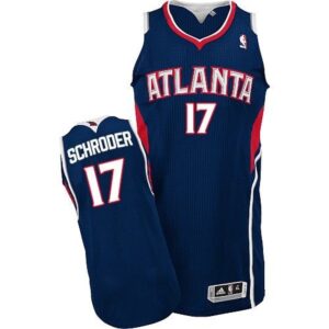 68645a55cb3ea_1 Revolution 30 Hawks #17 Dennis Schroder Blue Stitched NBA Jersey