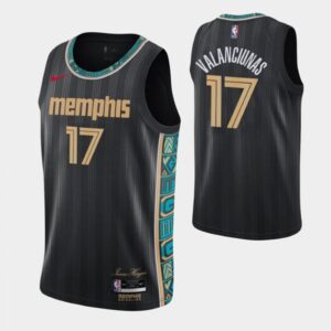 68645a8d3fdf0_1 Men's Memphis Grizzlies #17 Jonas Valanciunas 2020-21 Black City Edition Stitched NBA Jersey