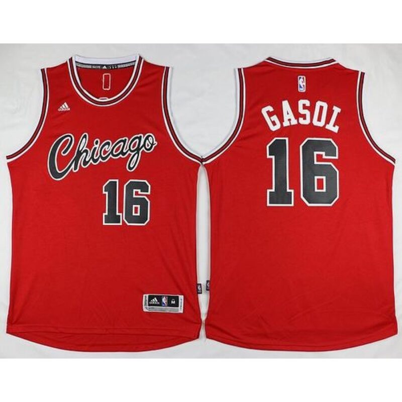 68645a90bb98a_1 Bulls #16 Pau Gasol Red Hardwood Classics Performance Stitched NBA Jersey