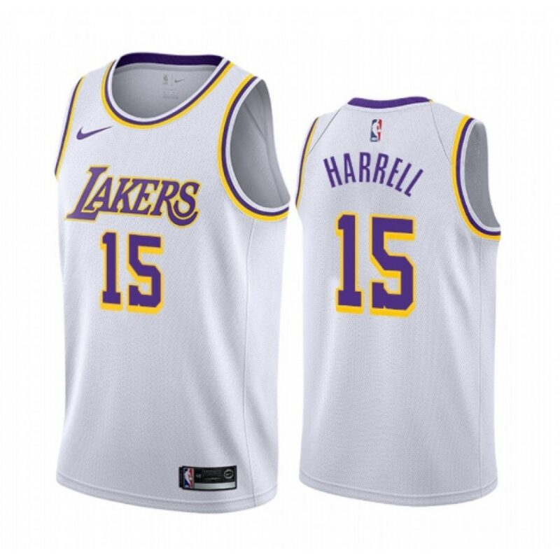 68645ab5009c8_1 Men's Los Angeles Lakers #15 Montrezl Harrell White Stitched Jersey