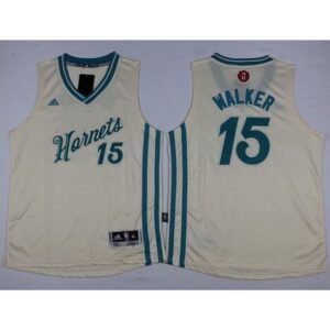 68645afcb5b38_1 Hornets #15 Kemba Walker Cream 2015-2016 Christmas Day Stitched Youth NBA Jersey
