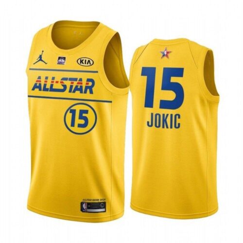 68645b2e71784_1 Men's 2021 All-Star #15 Nikola Jokic Yellow Western Conference Stitched NBA Jersey