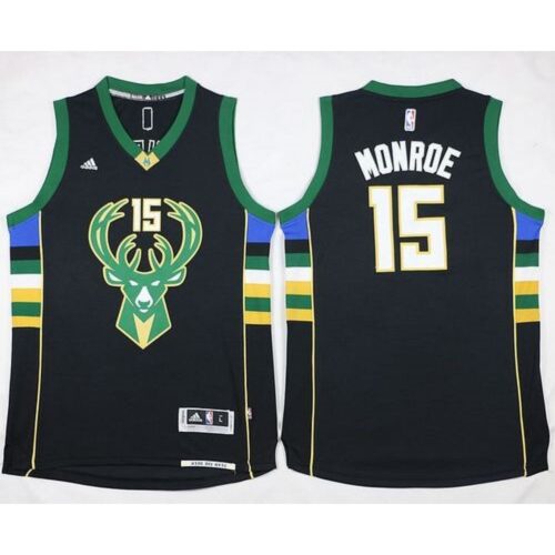 68645b74420ba_1 Bucks #15 Greg Monroe Black Stitched NBA Jersey