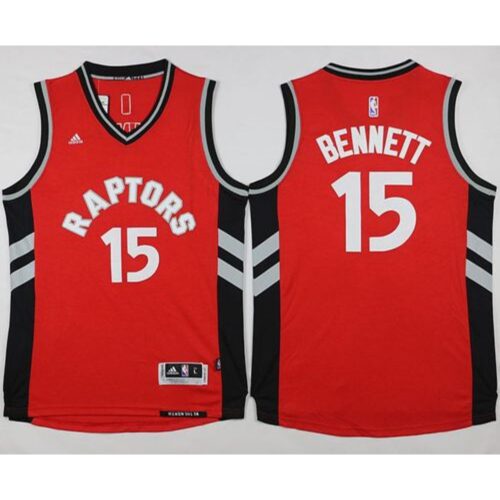 68645c542af41_1 Raptors #15 Anthony Bennett Red Stitched NBA Jersey