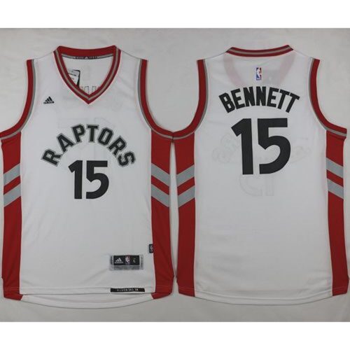 68645c57c5e31_1 Raptors #15 Anthony Bennett White Stitched NBA Jersey