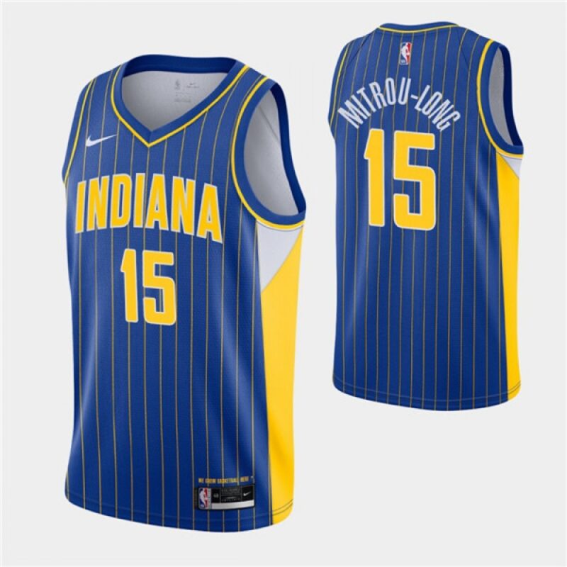 68645c7ea7278_1 Men's Indiana Pacers #15 Naz Mitrou-Long 2020-21 Royal City Edition Swingman Stitched Jersey