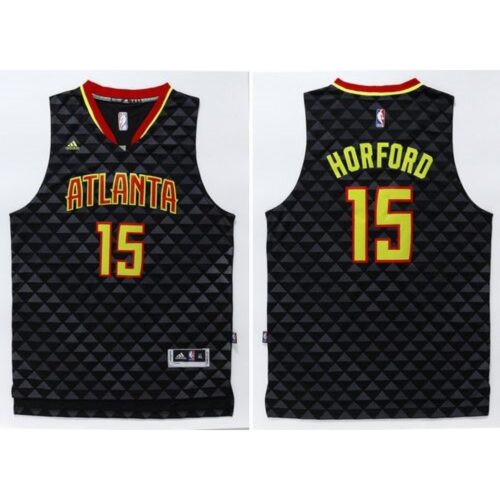68645d1493400_1 Hawks #15 Al Horford Black Swingman Stitched NBA Jersey
